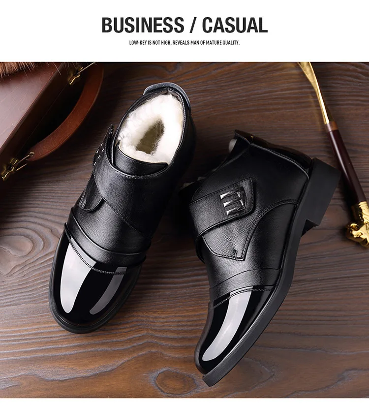 AQ11/зимние мужские ботинки; Новинка года; шерсть; очень теплые модные ботинки в байкерском стиле; мужские ботинки; zapatos de hombre