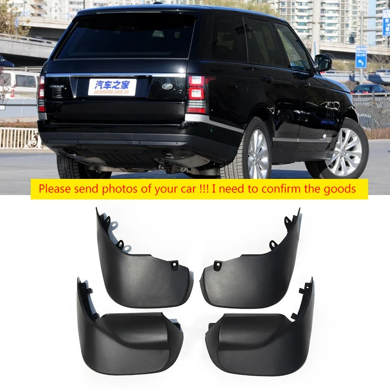 Передние и задние насадки для защиты от грязи подходят для LANDROVER RANGE ROVER L405 2013 Брызговики литых автомобильных аксессуаров крыло