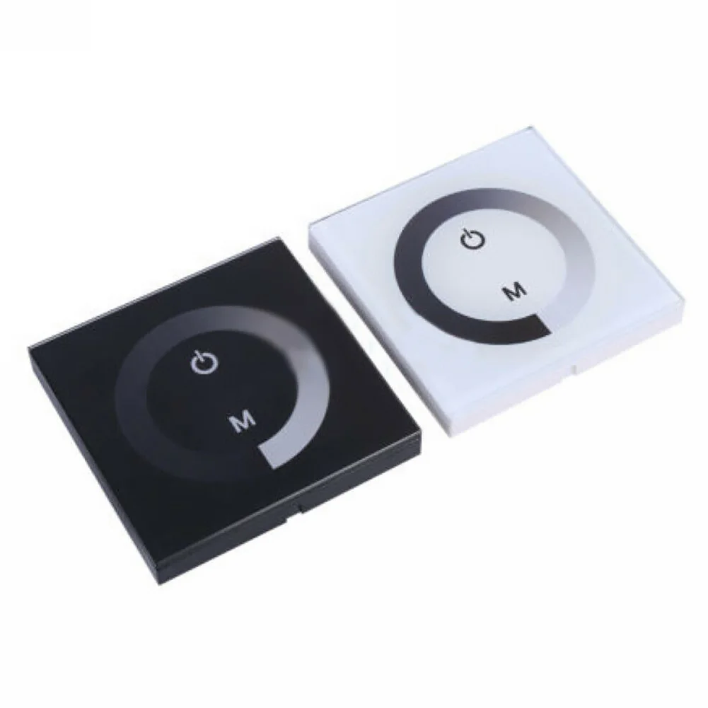 DC 12V-24V Universal Stable Glass LED Light Practical Wall Mounted Adjustable Touch Panel Dimmer Control Manual Sensitive