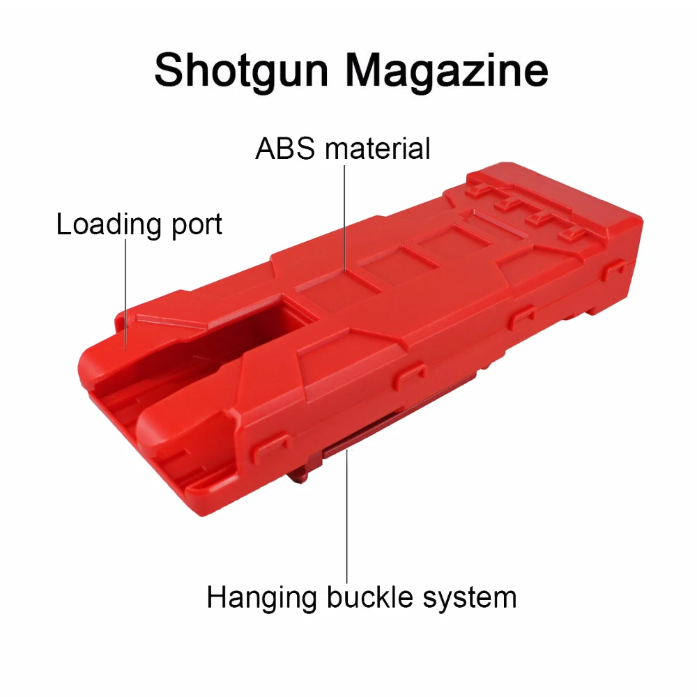 Быстрый доступ ShotShell журнал Перевозчик винтовка журнал коробка мешок ABS пластиковый чехол с MOLLE клип держать 10 патронов для 12G