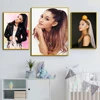 Ariana Grande Singer Artwork Printed on Canvas 2