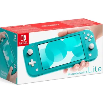 

Nintendo Switch Lite Blue Cyan-New-With warranty dealer-Sent from Spain