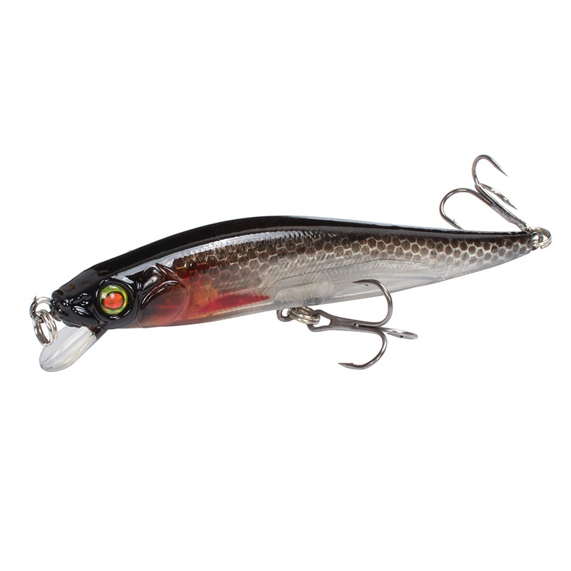 

Floating Minnow Fishing Lure Wobbler Hard Artificial Bait 10.5cm 10g 3D Eyes Quality Trolling Carp Pike Pesca Fishing Tackle