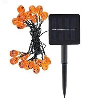 

LED Halloween Pumpkin String Lights 3D Halloween Lantern Party Home DIY Decor Warm White Battery Operated Light