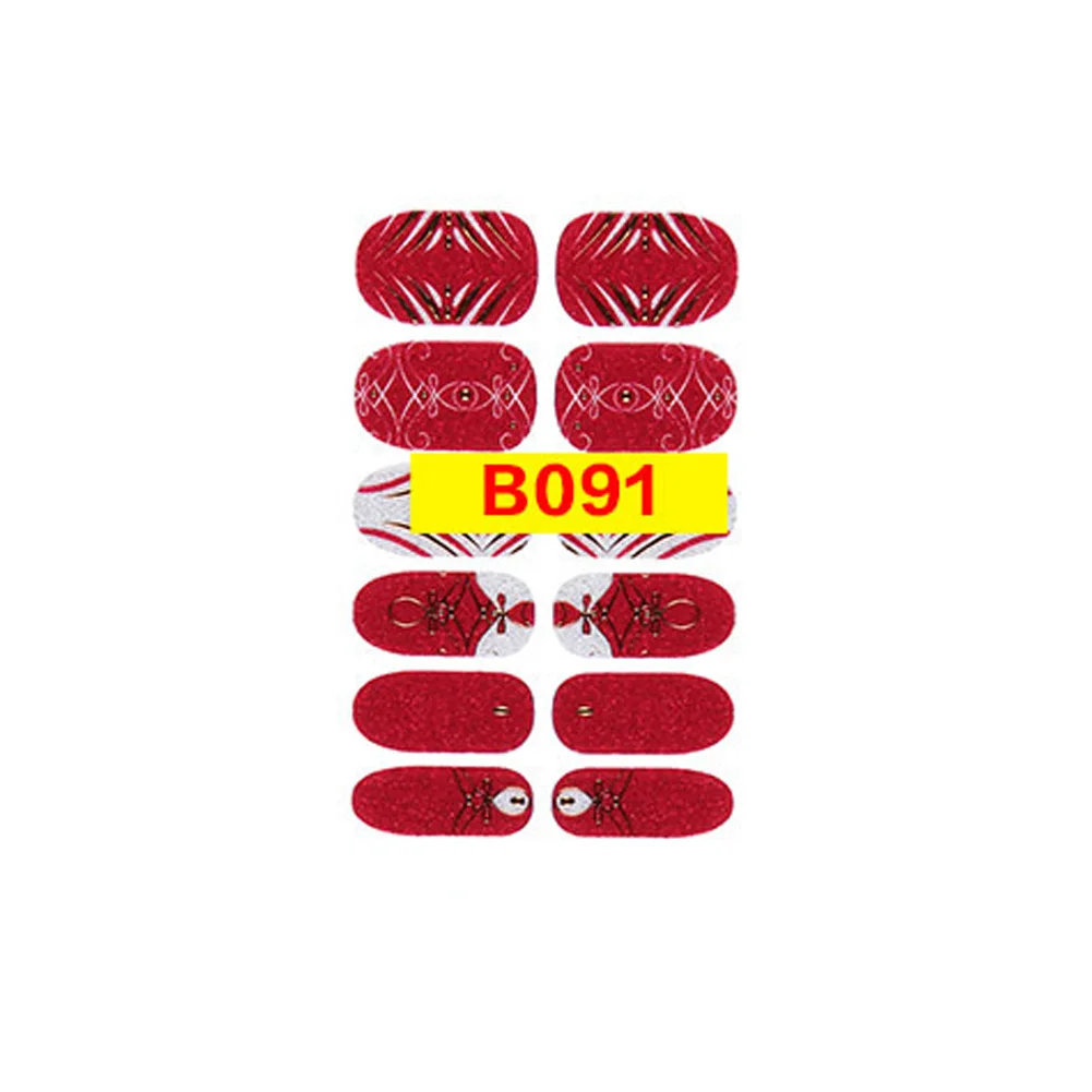 10 Set Nail Art Stickers Bride Safe Transfer Fashion Non-toxic Decoration Decals CJ666