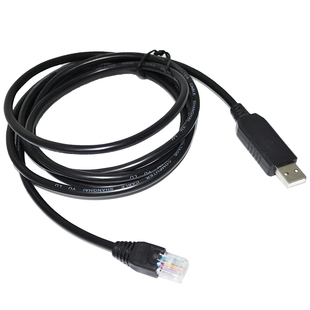 Industrial Ftdi Ft232rl Usb para Rj45 Plug Rs232 Internet Interface de Comunicação Cabo para a Vida Útil da Bateria - Imagem 2