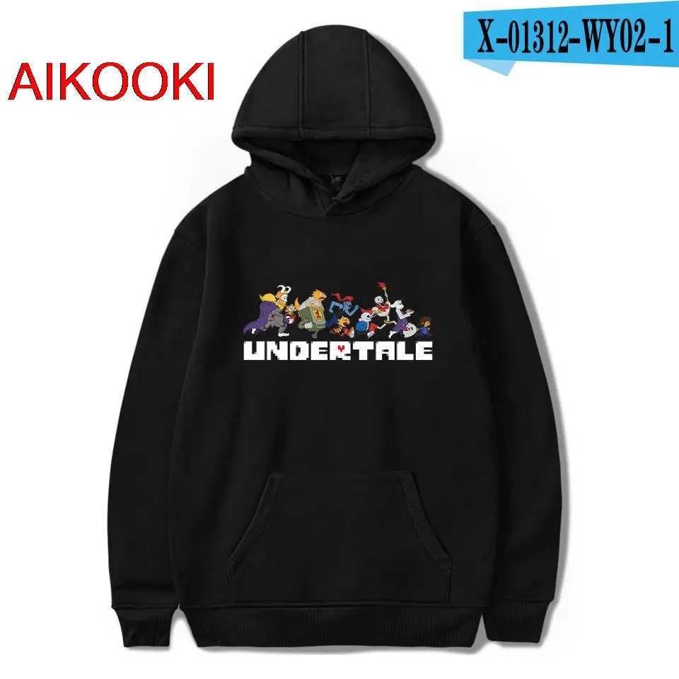Новинка 2021 толстовки с рисунком Undertale мужские/женские модные повседневные в