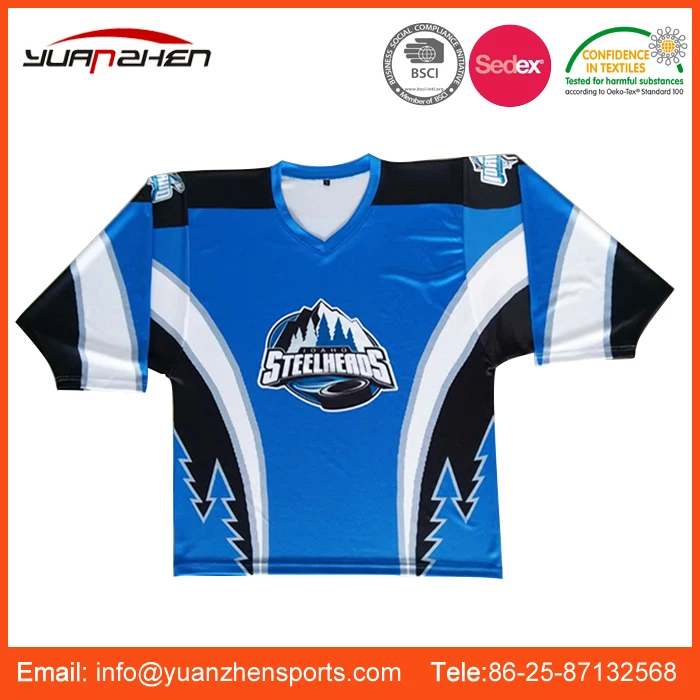 

wholesales custom team ice hockey jersey with name and number