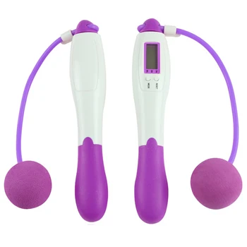 

Cordless Gym Aerobic Exercise Digital Counting Jump Rope Weight Loss Adjustable Length Fitness Equipment Non Slip Keeping Fit