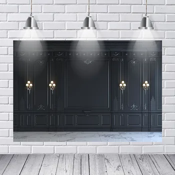 

Black White Wall Photophone Portrait Scenes Birthday Photography Photo Background Studio Backdrop Photozone Polyester