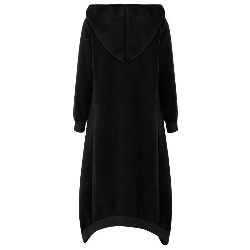 wonderful  Women Autumn Winter Warm Long-sleeved Hooded Coat Cotton Jacket Solid Color Coat Thin Section Tops 