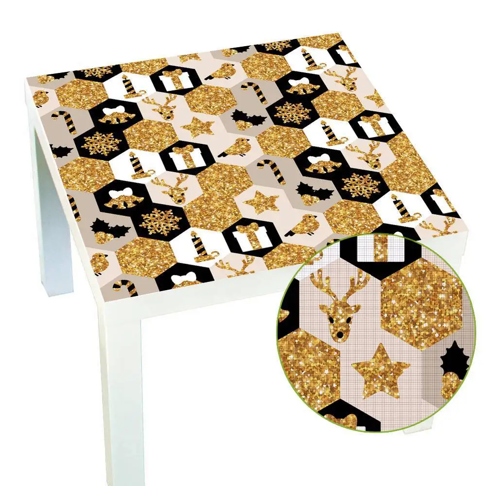 Наклейка для стола, мебели в арабском стиле, декоративная настенная плитка, наклейка, съемное панно из винила, художественная маслостойкая Настенная Наклейка для столешницы - Цвет: wall sticker LK016