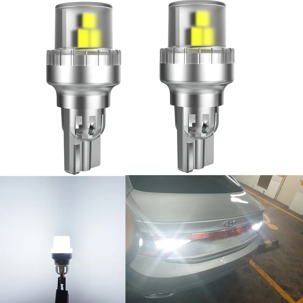 T15 W16W 192 168 светодиодный Canbus обратный освещению номерного знака для Audi A4 B8 B7 B6 B5 A5