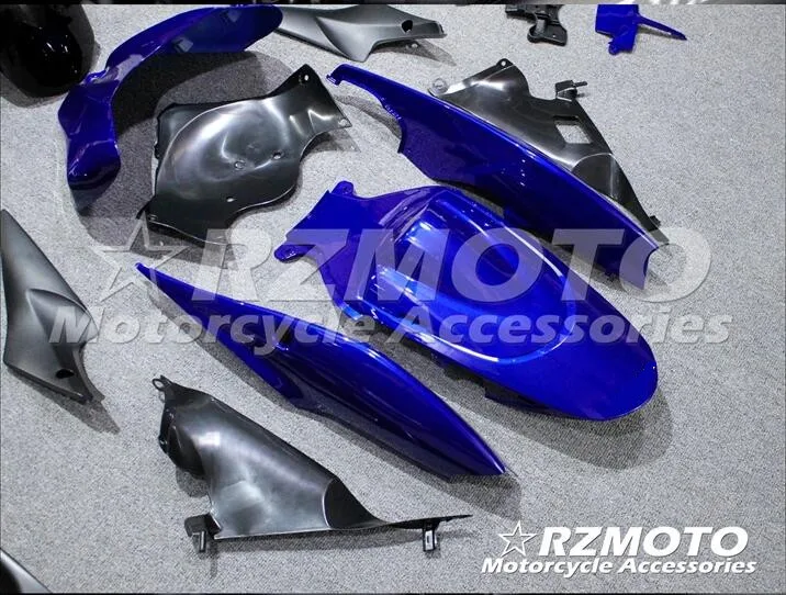 ABS инъекции обтекатели комплект подходит для SUZUKI GSX-R600 GSX-R750 K6 2006 2007 GSX-R600 k6 06 07 синий E1