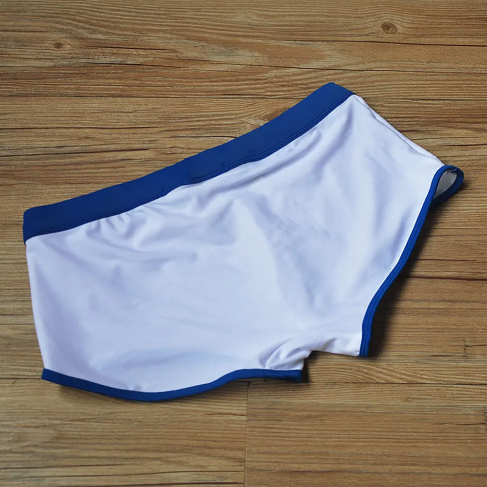 Trunk Swimwear Swim Pants Solid Stretch Outdoors Casual Bathing-Pants Brand Beach Swimming Drawstring Man Swimsuit_voghion.com