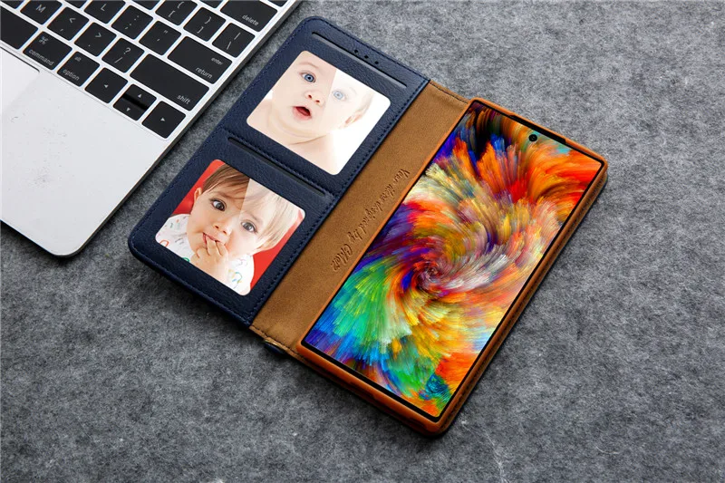 Роскошный кожаный чехол для samsung Galaxy Note 10+ S9 S8 Plus S7 Edge S10e S10 5G чехол силиконовый Магнитный флип чехол, кошелек