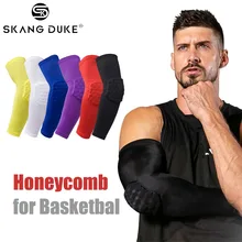 1 шт. гетры для рук для бега, баскетбола, тренажерного зала, локоть для фитнеса, защита в виде сот, дышащая удобная защита для рук