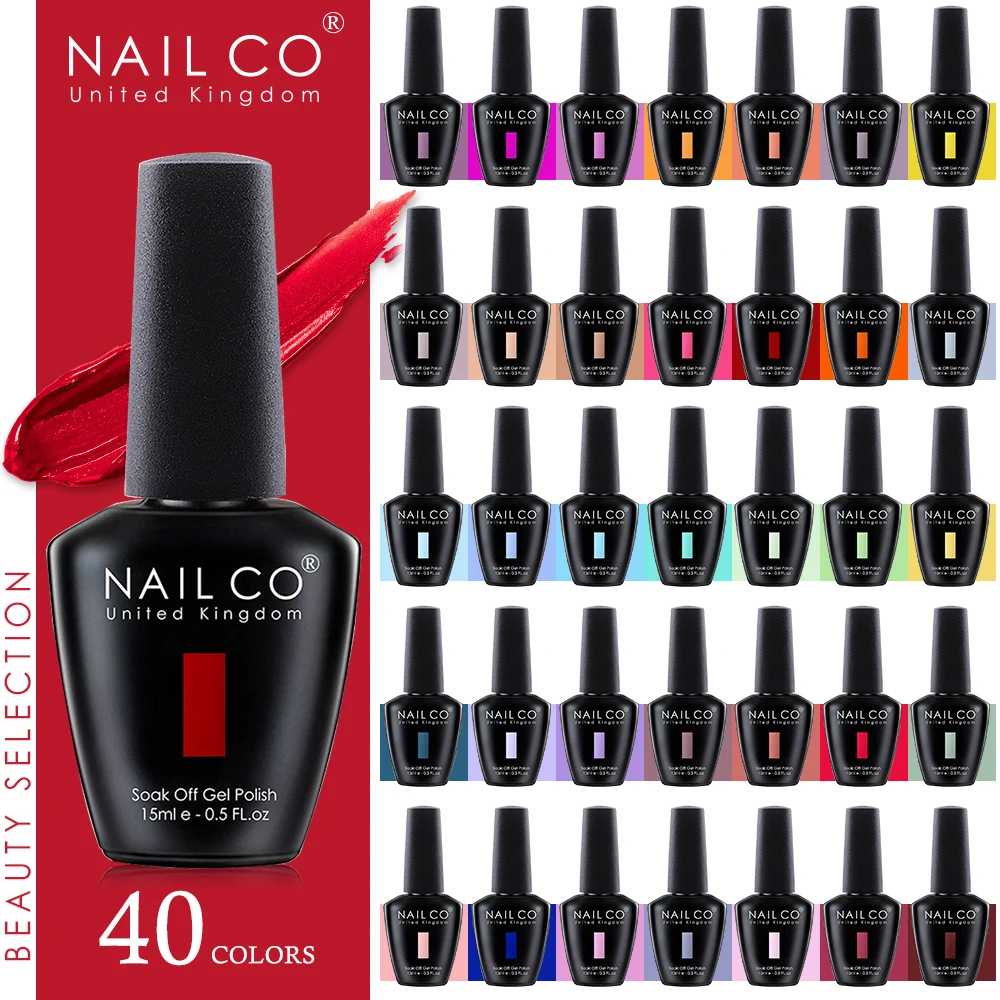 

Гель-лак для ногтей NAILCO, 15 мл