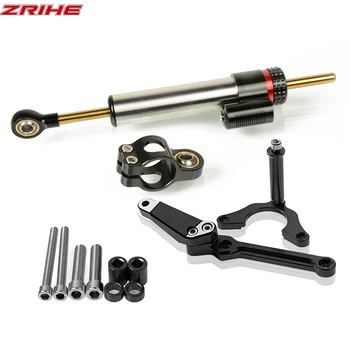 

For KAWASAKI Z900 Z 900 z900 2017-2018 CNC aluminum accessory Motorcycle Steering Stabilize Damper Bracket Mount z900 Z900 17-18