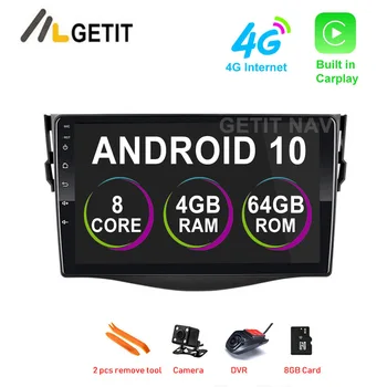 

Android 9.1/10 GO Car Multimedie Player Radio for RAV4 Rav 4( 2007 -2011) Car GPS Navigation Wifi Player