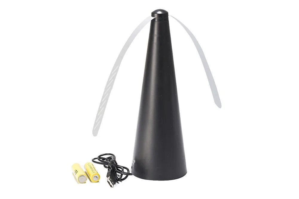 2Pcs/Set Fly Repellent Fan Automatic Fly Destroyer Table Food Protector Electric Mosquito Insect Repellent Fan Home Fly Trap Fan