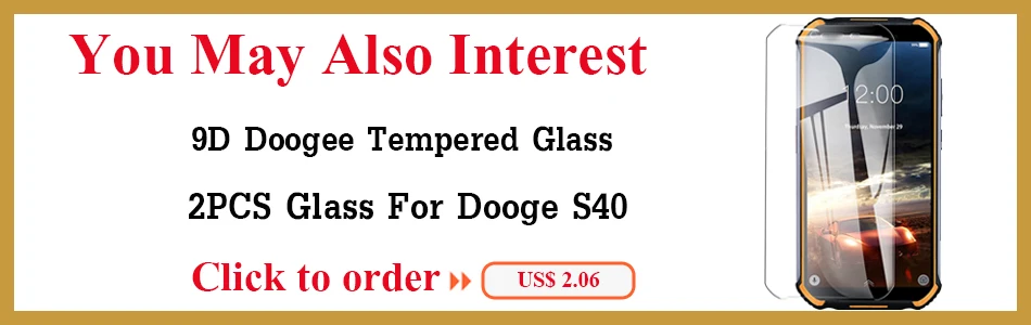 doogee s40 tempered glass screen protector