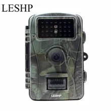 LESHP RD1003 профессиональная 2,4 дюймов TFT 70 градусов широкий обзор охотничья камера 720P 940nM цифровая инфракрасная фотоловушка