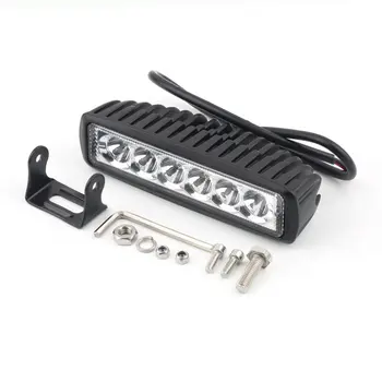 

18W 6LED Light BAR FLOOD BEAM Work Driving OFF ROAD Snowmobile 4WD BOAT Exquisitely Designed Durable