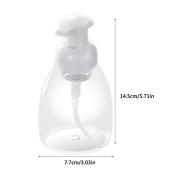 

250ml Foaming Soap Dispenser Refillable Pressing Foam Bottle Travel Lotion Pump Q0KD