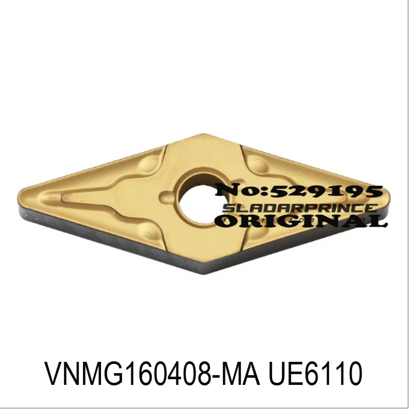 VNMG160404-MA VNMG160408-MA UE6020 UE6110 keményfém inserts VNMG 160408 VNMG160404 Fordulás Esztergapad Kutter számára Acél