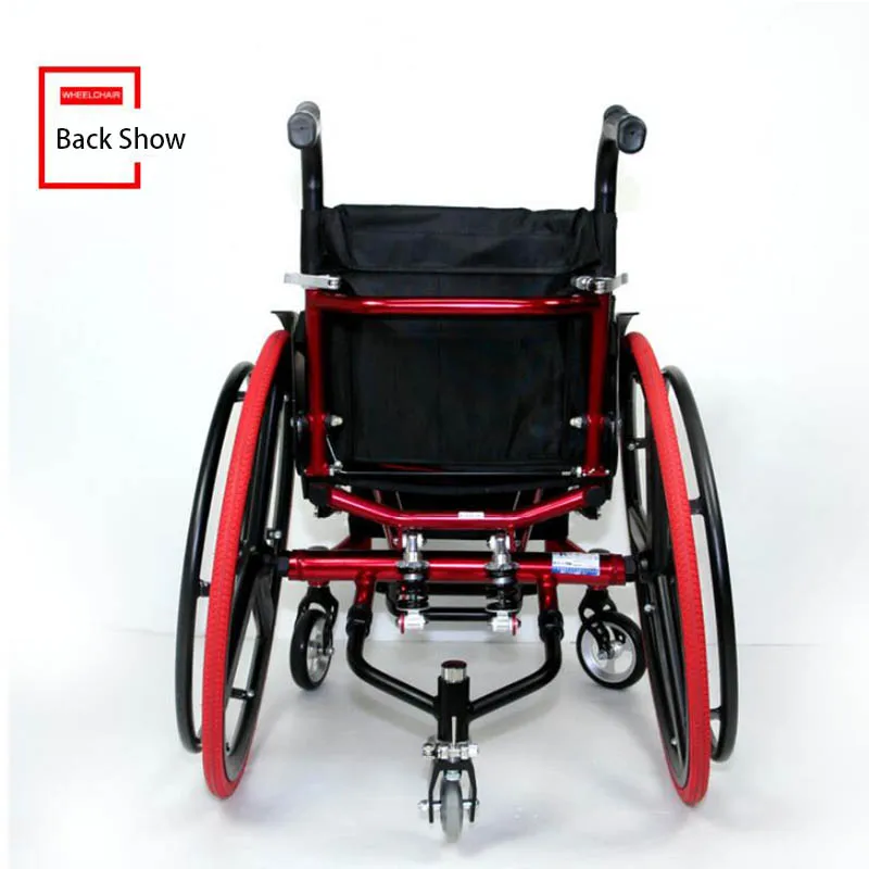 Sports Wheelchair Fast Folding Disabled Old People Fashionable Walk Chair Leisure Wheelchair Folding Portable Aluminum Wheel