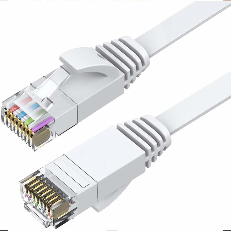 RJ45 Cat5E Network Ethernet PATCH Cable Internet Lead 12CM/1M/2m 5M 10M Lot 