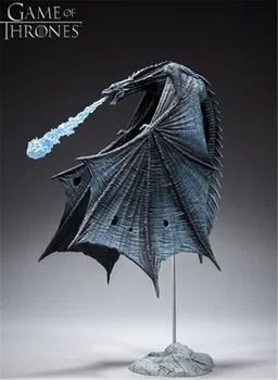 

Anime Game of Thrones McFarland Black dragon&Ice Dragon PVC Action Movable Figure Toys Dolls 14cm
