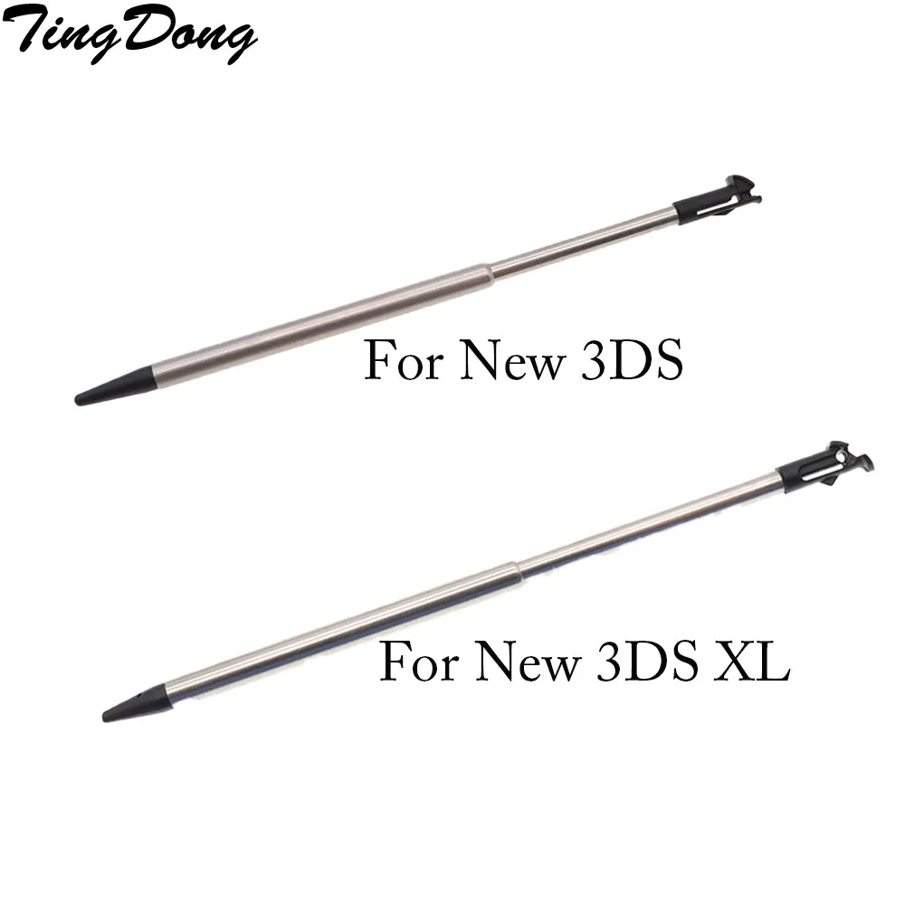 Retractable Metal Touch Screen Stylus Pen Set 1pcs Nintend New 3DS New 3DS LL XL Gaming Accessory