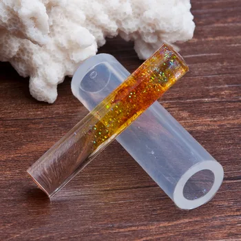 

Silicone Resin Mold For Jewelry Making Cylinder Trapezoid Pendant Mould DIY Pendant Liquid Silicone Mold Decoration Tool , 1 PCs