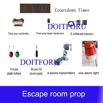 Price Laser Array Props Countdown Timer Version Adventure Pass Through Green Laser Maze Within Countdown Timer For Escape Room Props