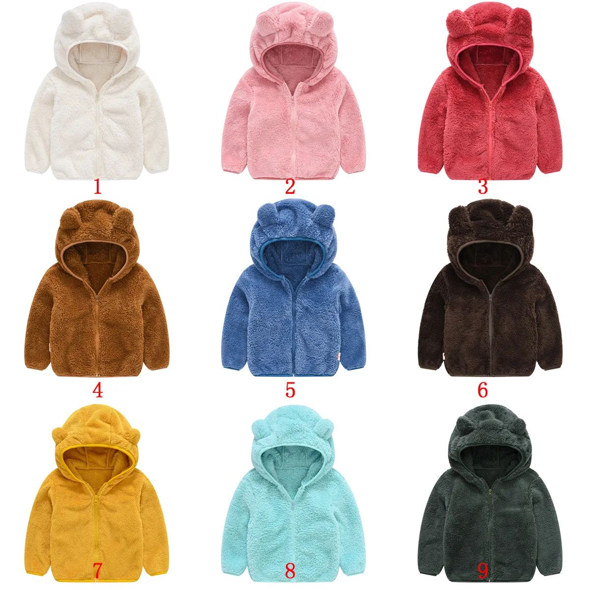 Cute Baby Girls Jacket Kids Boys Coats Hoodie Spring Autumn Winer Girl Clothes Infant Fleece Coat For Children's Clothing girls winter coat girls outerwear boys school hooded jacket