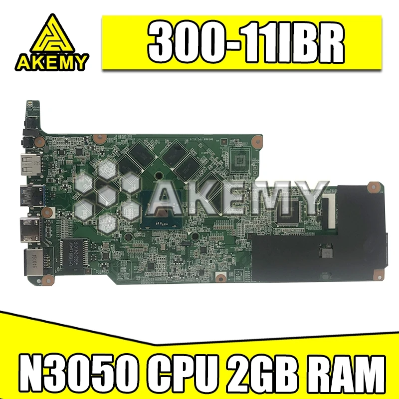 Для For Lenovo BM5488 материнская плата для YOGA 300-11IBR FLEX3-1130 ноутбука CPU N3050 RAM 2G DDR3 100%