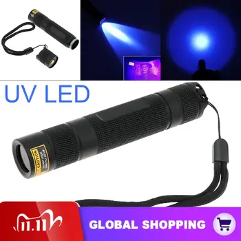 

5W 365nm LED Purple Lights UV Flashlight Torch Light for Dry Stains / Bed Bug / Pet Urine Detection
