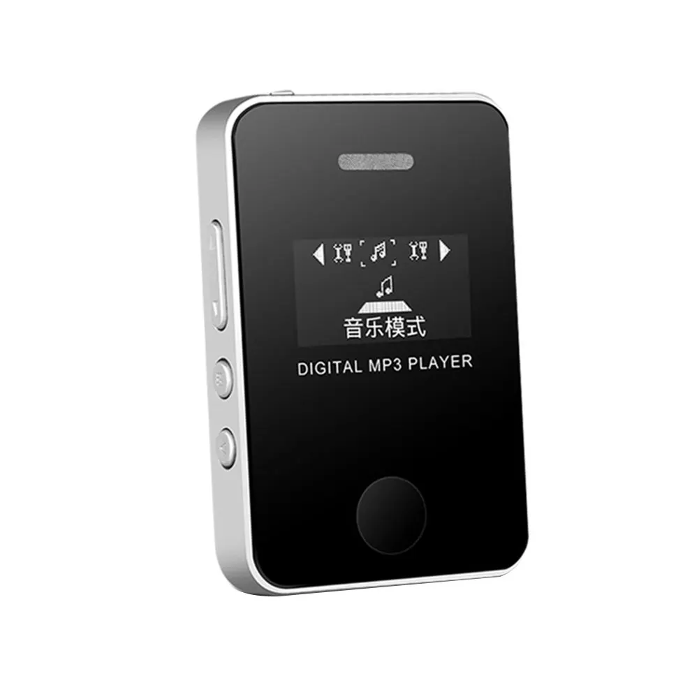 7 звуковых режимов Мини USB клип с динамиком MP3 плеер Hands Free ЖК экран перезаряжаемый