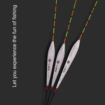 

New 3 PCS Float Fish Float Shell Reed Material Fiber Design Carbon Drift Foot Quality Fish Tools XD88