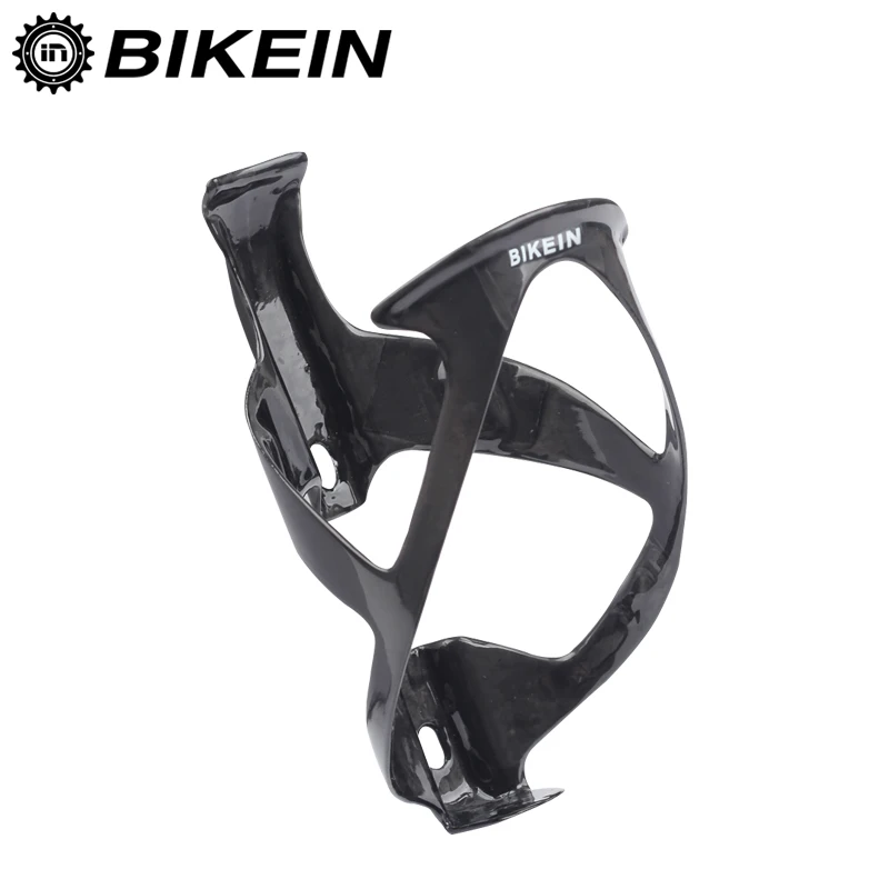 BIKEIN UD карбоновый держатель для бутылки для велосипеда дорожный/горный велосипед клетка для бутылки воды глянцевый черный велосипедный MTB Аксессуары Сверхлегкий 26 г
