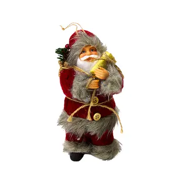 

Hanging Doll Cloth Indoor Outdoor Home Decor Pendant Figurines Ornament Holiday Santa Claus Christmas Tree Party Gift