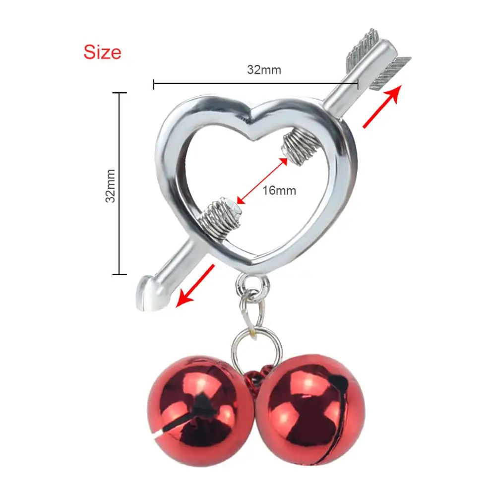 Breast Clips SM Bondage Restraint iKenmu Klipsy Sutki Stainless Steel High Quality BDSM Nipple Clamps Sex Toy for Couples Fun