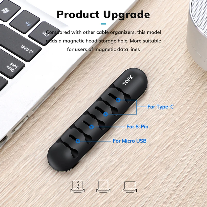 TOPK-Cable-Organizer-Magnetic-Plug-Box-Silicone-USB-Cable-Winder-Flexible-Cable-Management-Clips-for-Mouse (2)