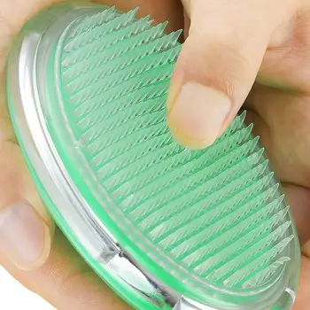 

Silicone Head Body Scalp Massage Brush Comb Shampoo Bath Shampoo Washing Hair Massager Comb Scalp Facial Brush Hairstyling Tool