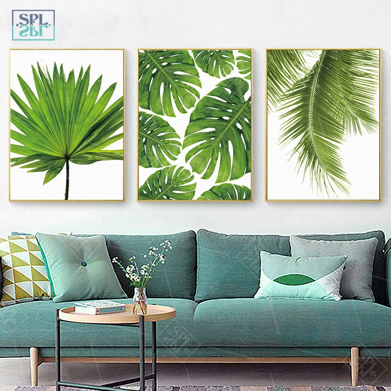 Tropical-Banana-Leaf-Canvas-Painting-Green-Plants-Nordic-Style-Kids-Room-Decor-Posters-and-Prints-Wall (4)