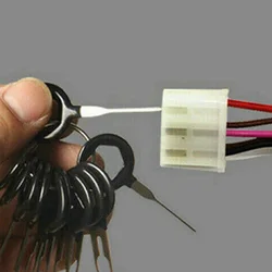 Extracteur de broche de sertissage de fil, outil de démontage de Terminal de voiture, Kit d'automobiliste, accessoires de voiture, outil de réparation automobile, stylet extracteur de broche de sertissage de fil pour la maison 