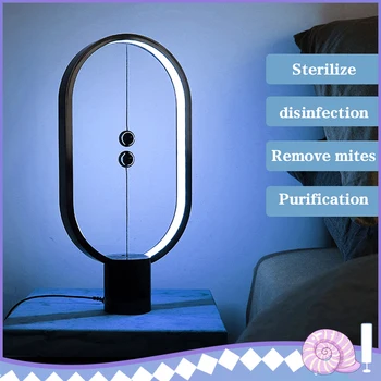 

USB Charging LED UV Disinfection Lamp Germicidal Light Sterilizer Kill Dust Mite Eliminator UV Quartz Lamp Disinfection Lamp