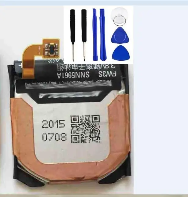 

Original 270mAh Smart Watch Battery For moto 360 2nd 42mm FW3S SNN5971A batteries + Tools Gift